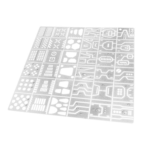Chip shaped scoring - chip-shaped,