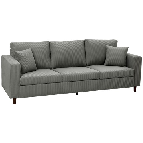 Homcom seater sofa with - sofa, wide