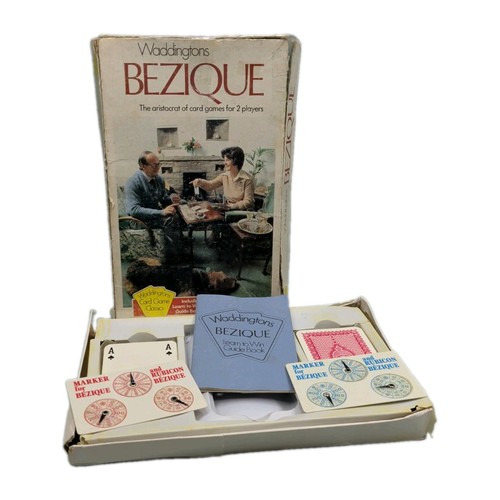 Waddingtons bezique card game - bezique,