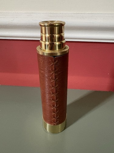 Hand telescope 25x30mm brass - 25x30mm,