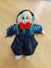 Porcelain Clown Doll 7"