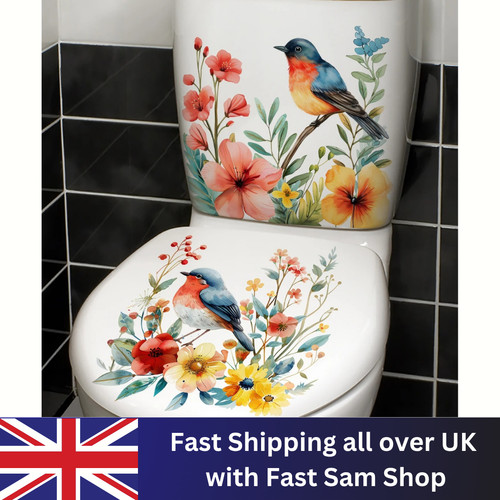 2pcs diy bathroom stickers - diy,