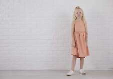 Girls Strappy Dress Sleeveless Strap Summer Dresses