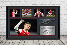 Martin Odegaard Arsenal FC Signed Photo Print Poster Football Memorabilia