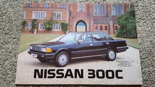 Nissan 300c sales brochure - sales,