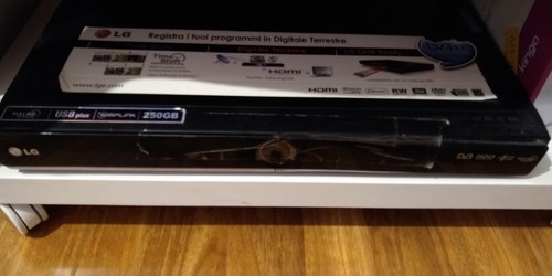 Dvd hdd recorder black in - lg,
