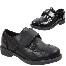 Girs Black School Touch Strap