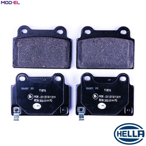 Brake pad set - pad, disc