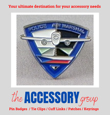 New Police America US Air Marshal pin badge vehicle tie pin badge metal Enamel
