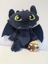 Toothless Dragon original cuddly toy from How to train your Dragon 2 with tags