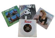 Cyndi Lauper 7" Inch Simngles Collection - Play Tested Picture Sleeves UK&US