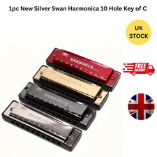 New Silver Swan Harmonica 10