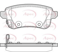 APEC Rear Brake Pad Set for