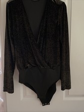 Zara Body Sparkly Top Size M