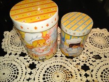 sweet little vintage tins set