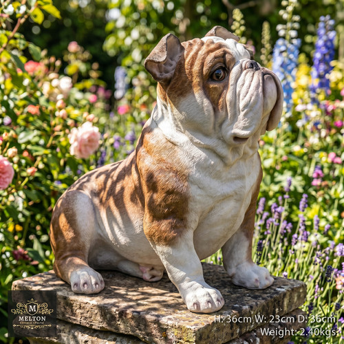 Large british bulldog - british,