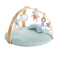Ingenuity Cozy Spot Reversible Baby Activity Gym Tummy Time Play Mat Damaged Box