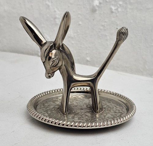 Seba silver plated deer