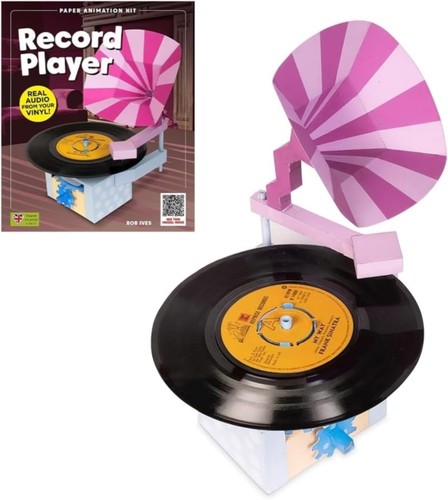 Record player rob ives paper - player,