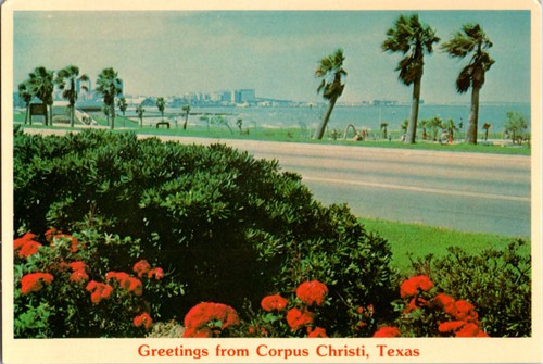 Corpus christi postcard - christi, tx