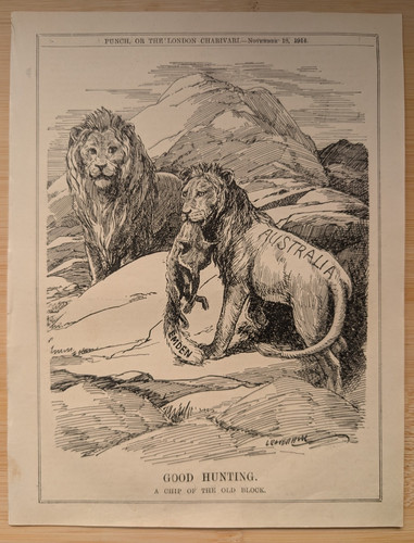 Vintage punch cartoon - cartoon,
