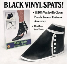 Deluxe BLACK VINYL SPATS