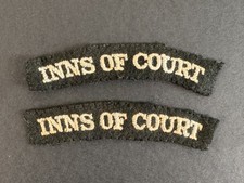 WW2 British Army Inns of Court