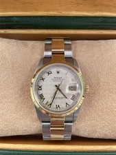 Rolex Date-just 36mm Gold and