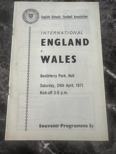 England wales 1971 - 24/04/1971, (