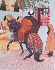 Original Watercolor  ARAB