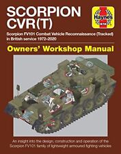 CVRT Scorpion Manual Simon Dunstan New Book 9781785211959