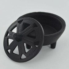 Incense resin Burner Cauldron, wax melt holder, Altar Accessory 40177