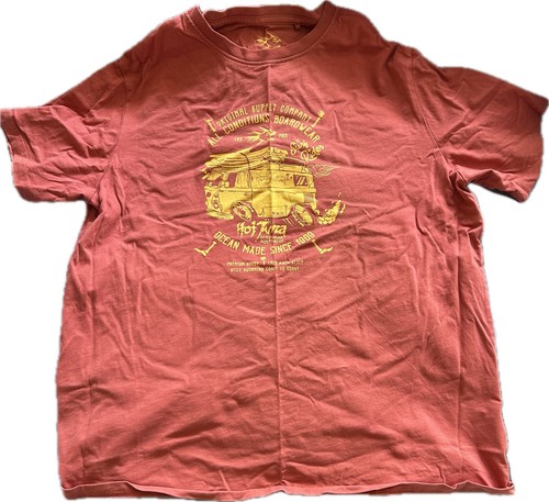Hot tuna tee mens burgundy - tuna,