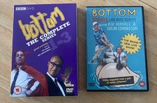 Bottom Complete Series 1-3 + 1 Live Shows &2001 An Arse Oddity Dvd  BBC Comedy