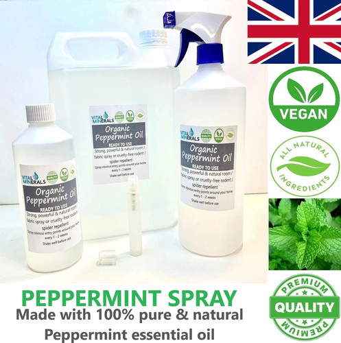 Peppermint oil room spray - spray, safe
