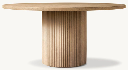 Byron round dining table - table, 48"