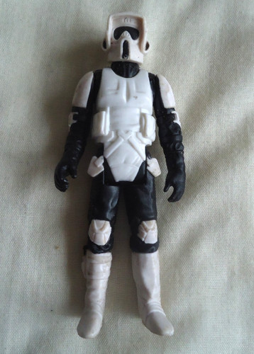 Vintage kenner star wars biker - star,