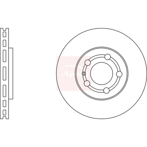Brake discs vented - vented, vw
