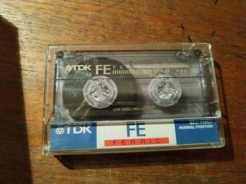 Tdk used blank - fe, c-90