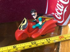 Action Figure Robin DC Comics Rare R Scooter Toy 1993 Pull Back and Go Batman