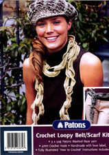 Patons Crochet Loopy Belt /