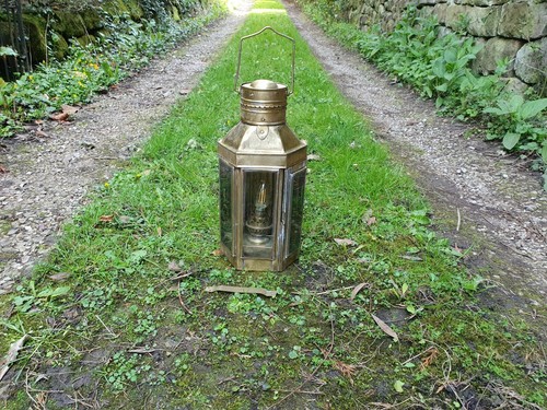 Large brass victorian style - brass,
