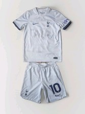 TOTTENHAM HOTSPUR 2023-24 HOME KIT Football Shirt & Shorts Set Size Age 10-12 Yr