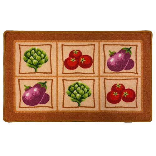 Fresh vegetables printed skid - fresh,