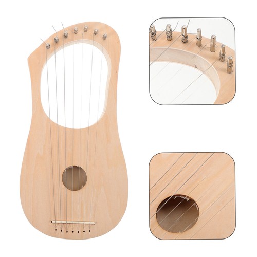 Diy lyre wooden harp - diy,