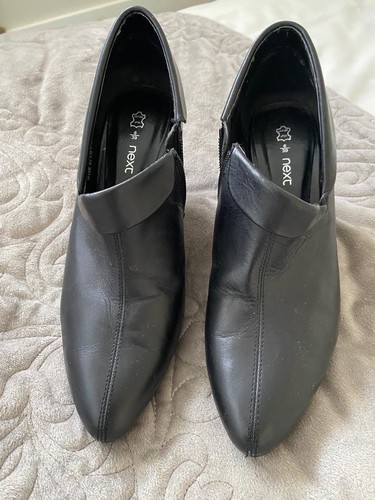 Next black leather upper - next,