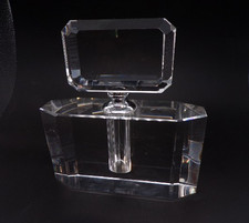 Large Vtg Art Deco Crystal
