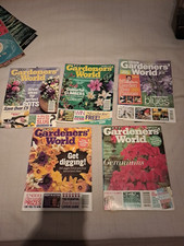 4 X 1994 Vintage Gardeners World Magazines