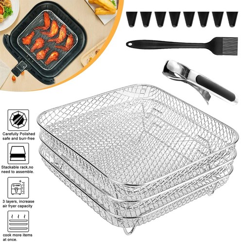 Stainless steel air fryer - stainless,
