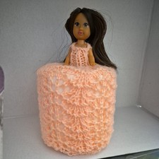 Retro Toilet Roll Cover Doll